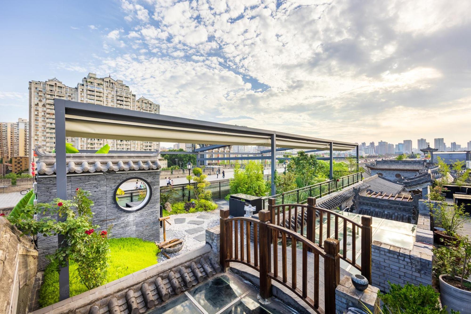 Honglu Garden Hotel Xi'An Bell And Drum Tower Huimin Street Store Eksteriør billede