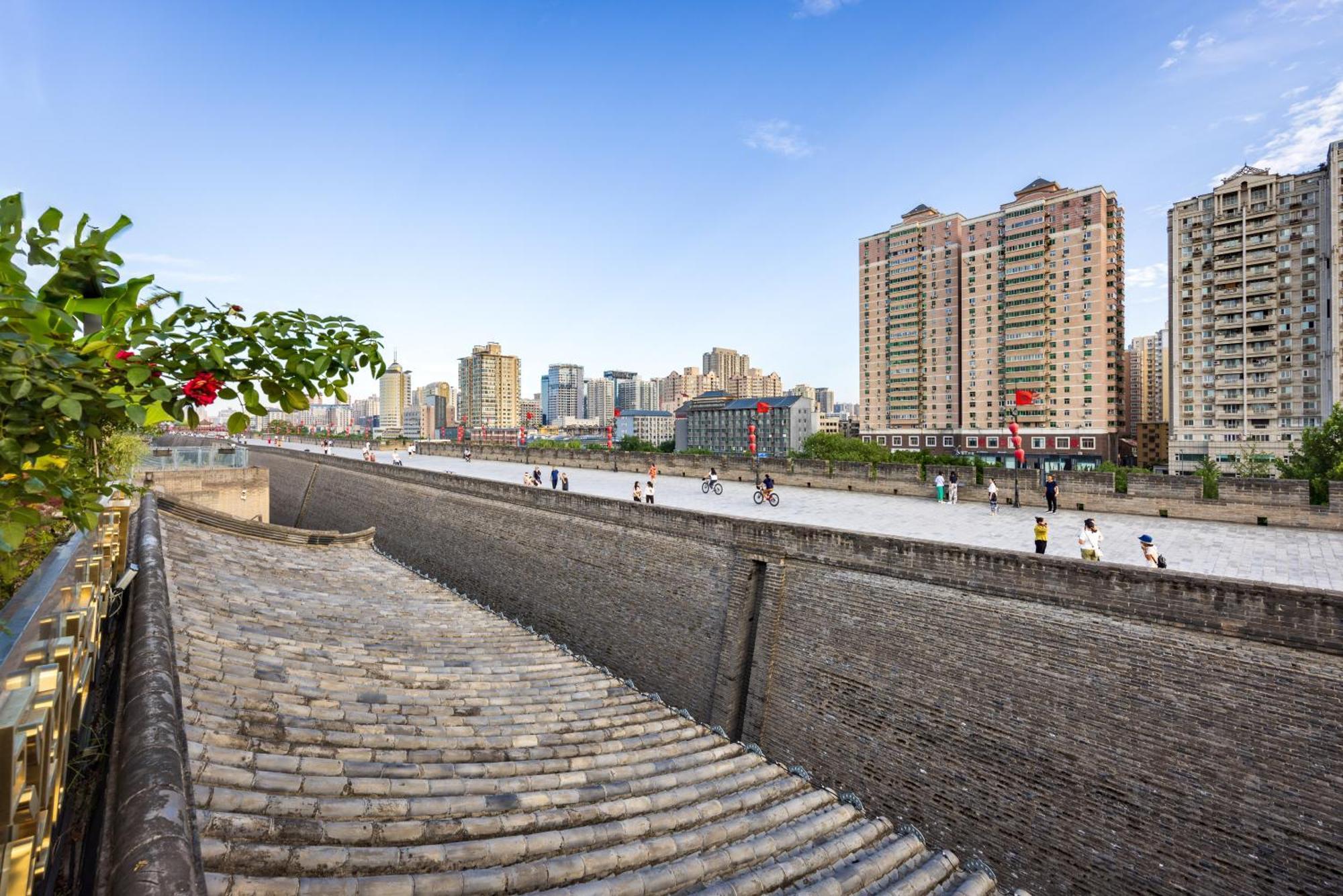 Honglu Garden Hotel Xi'An Bell And Drum Tower Huimin Street Store Eksteriør billede
